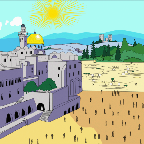 Kotel Haravavi animation